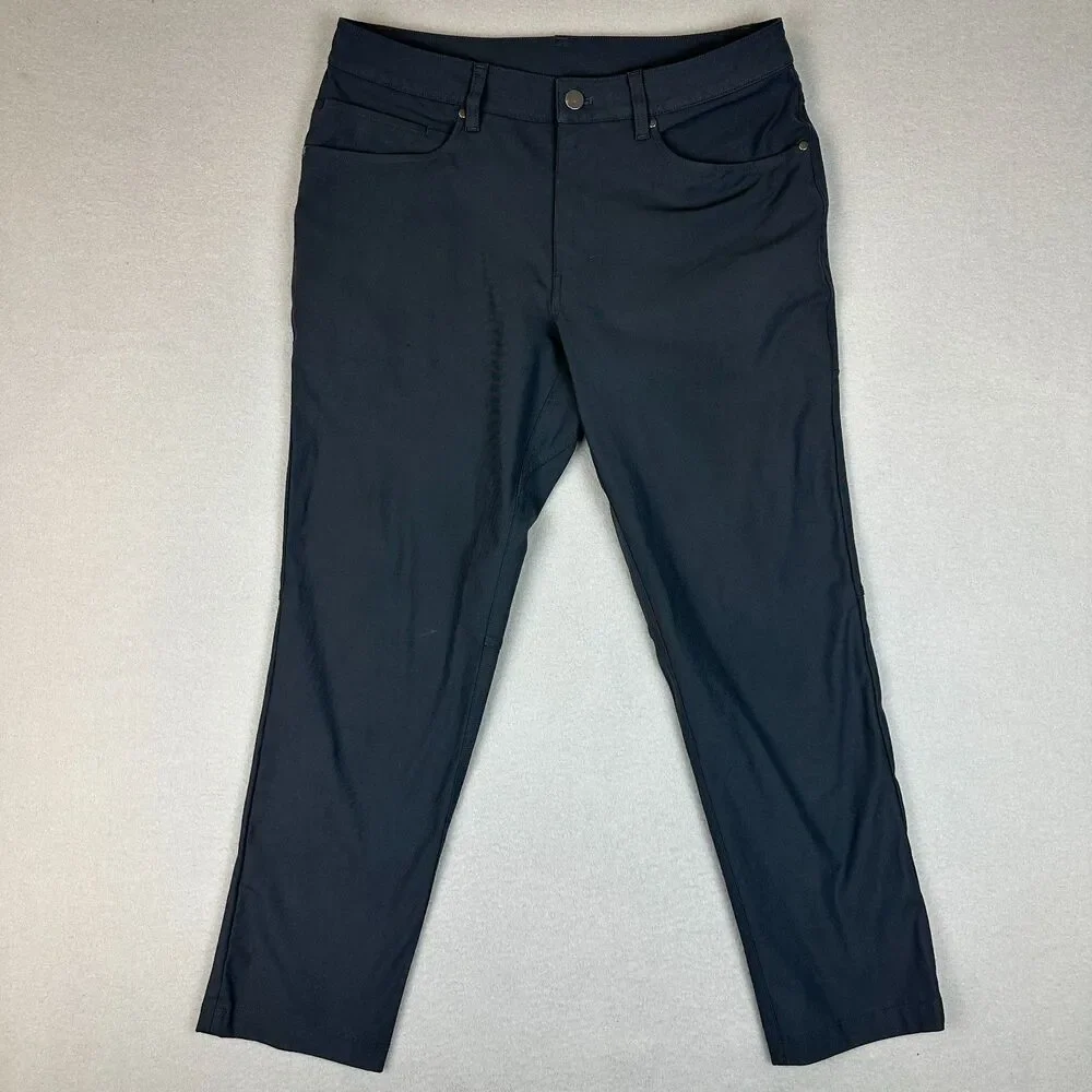 Lululemon Mens Size 31 ABC Pant Black Classic 32